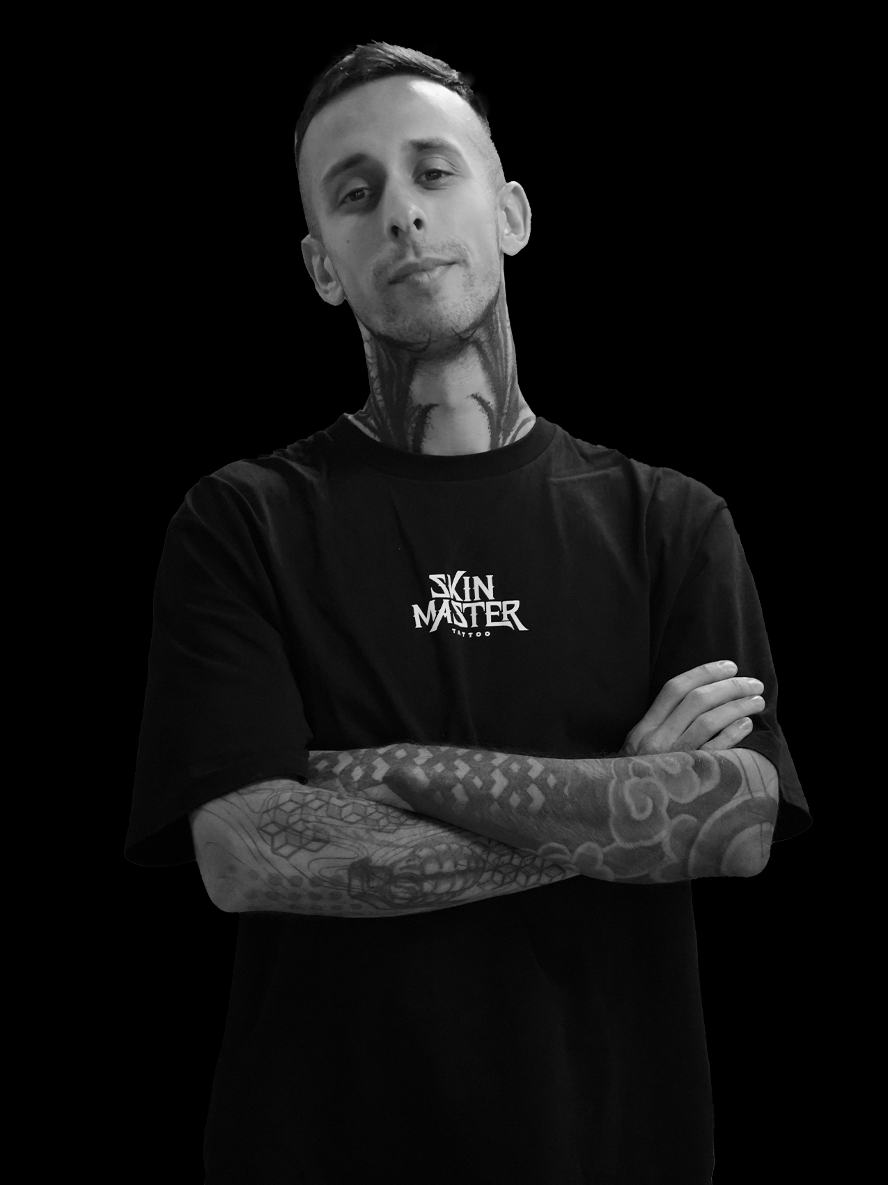 Foto chri sfondo nero